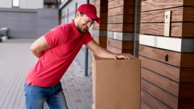 Dor lombar após esforço físico